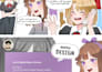 make a professional webtoon comic in manga or webcomic style
